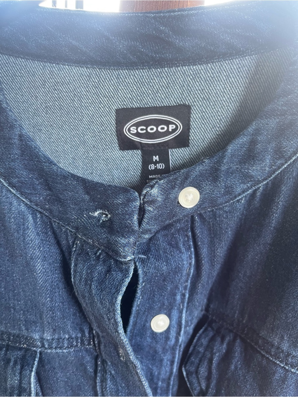 Dark Blue Denim Jacket for Women - Picture 8 of 9